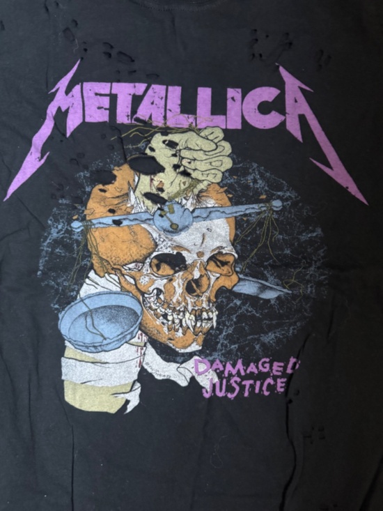 Metallica Band T-Shirt Grunge Vintage - Picture 2 of 4